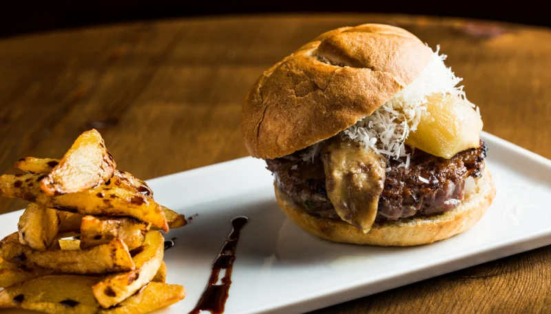 Burgers au foie gras