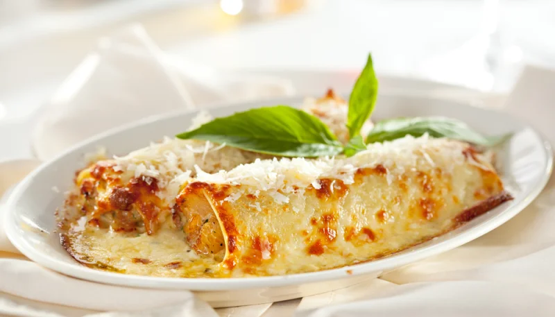 Cannelloni à la courge et au fromage de chèvre