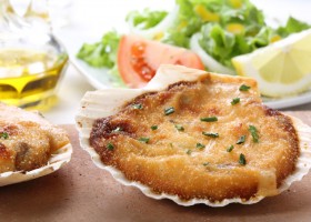 Coquilles Saint-Jacques au four
