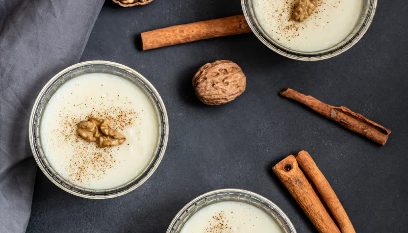 Crème dessert à la noix