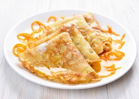 Crêpes à la mandarine