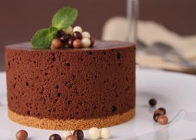 Entremets au chocolat