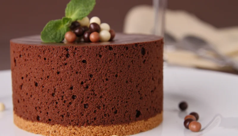 Entremets au chocolat