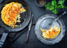 Rösti aux poireaux