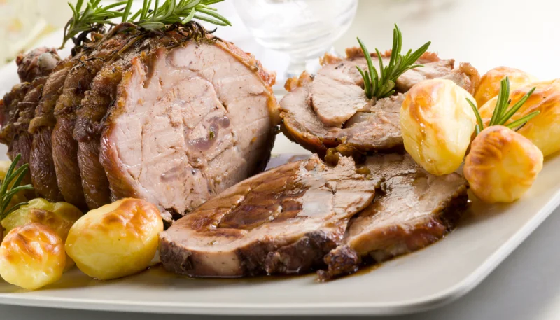 Rôti de veau au four