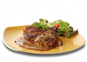 Steaks au poivre