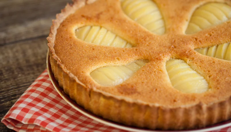 Tarte financier aux poires