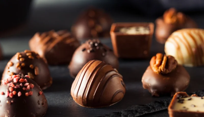 Chocolats de Noël maison