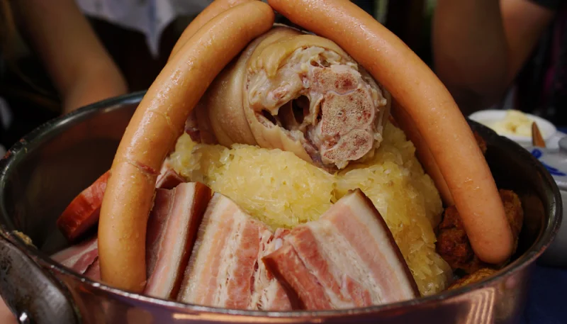 Choucroute au four