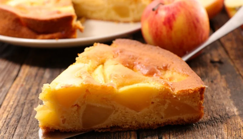 Gâteau aux pommes sans sucre pour diabétique
