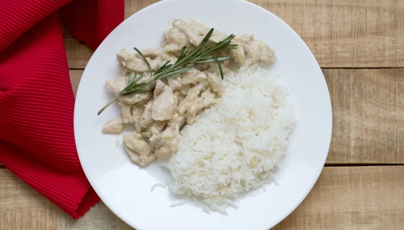 Poulet et riz au Cookeo