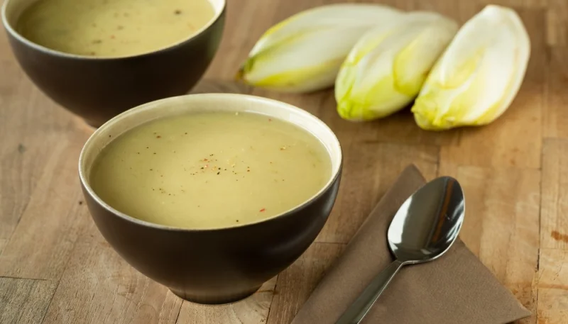 Velouté d'endives au curry
