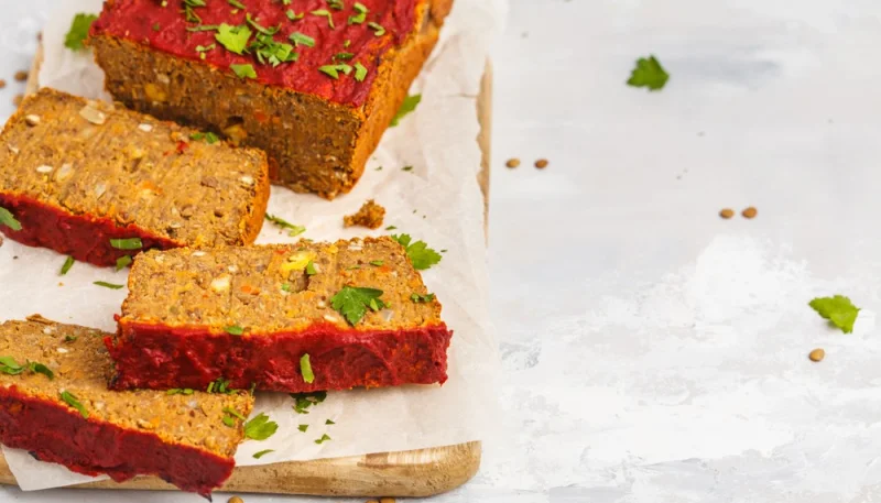 Cake veggie aux lentilles corail et curry
