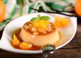 Flan aux clémentines