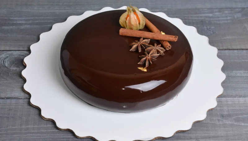 Glaçage miroir sans glucose