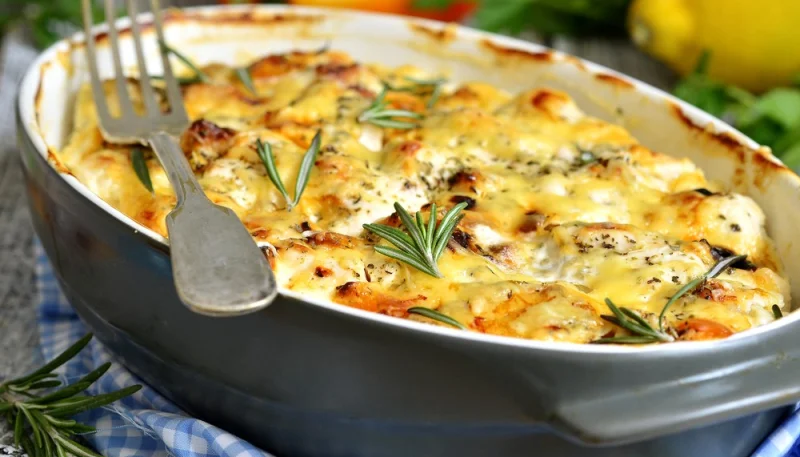 Gratin de poisson et de légumes au Thermomix