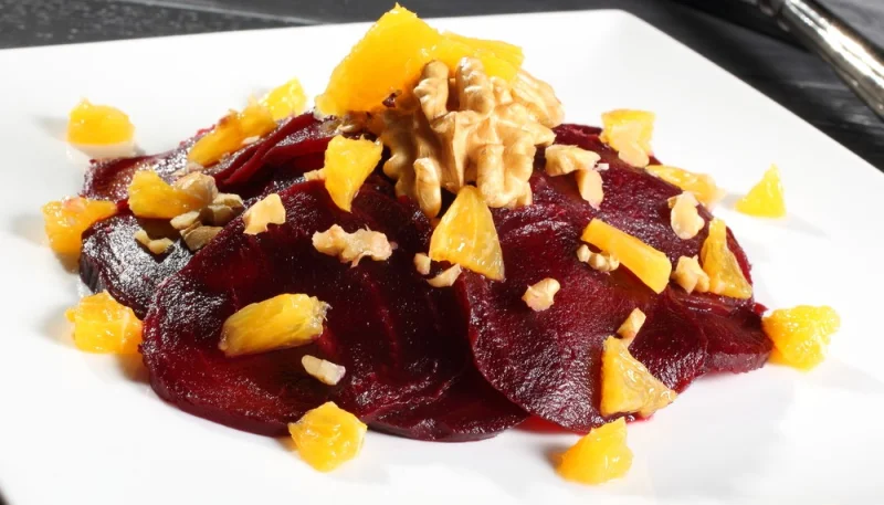 Salade betterave orange