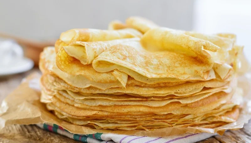 Crêpes bretonnes au miel et au cidre