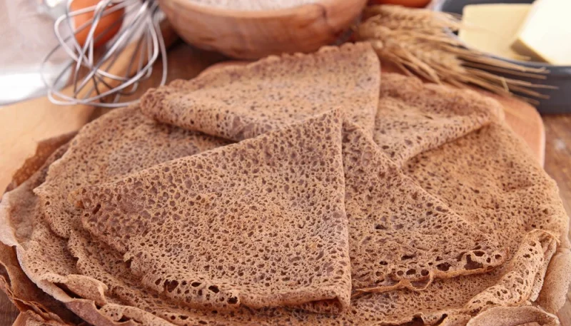 Crêpes rapides au sarrasin