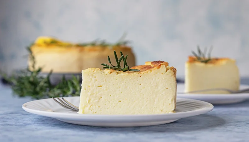 Gâteau à la ricotta et à la clémentine