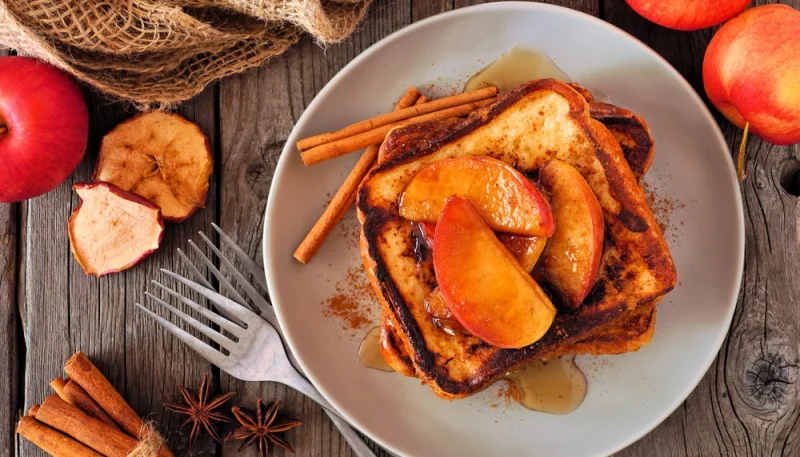 Gratin de pommes au pain d'épices