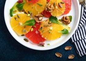 Salade d’agrumes et noix