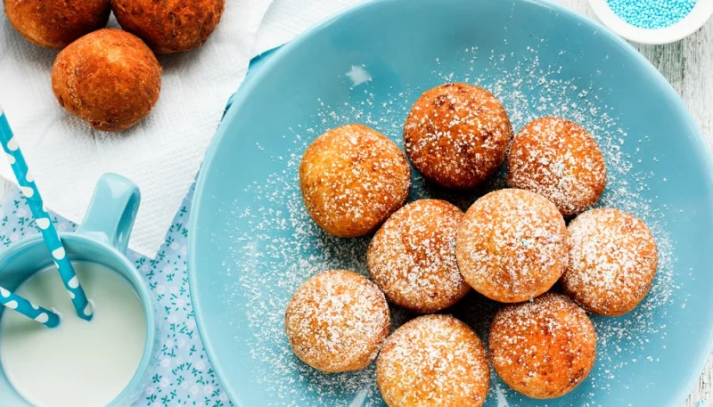 Beignets africains au lait de coco