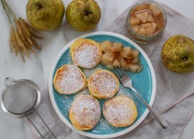 Beignets aux poires