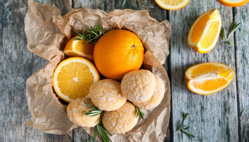 Biscuits à l'orange et à la ricotta