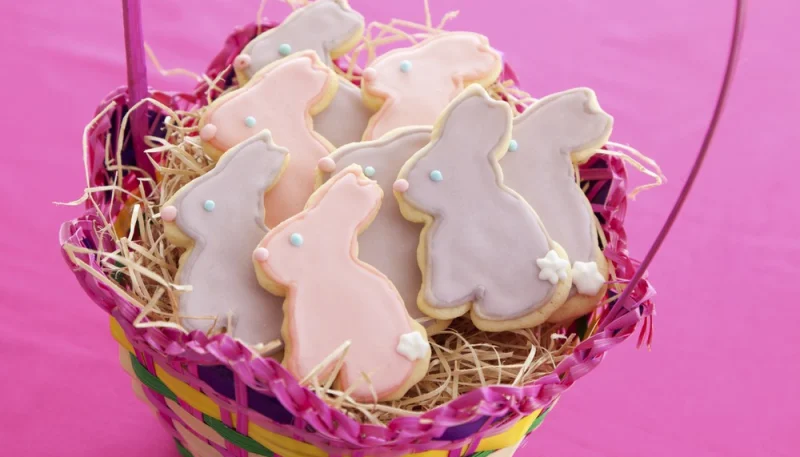 Biscuits lapins de Pâques