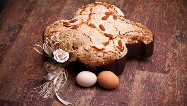 Colomba, gâteau de Pâques italien