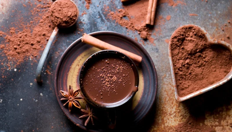 Crème au chocolat et à la cannelle