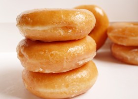Donuts vanillés au four