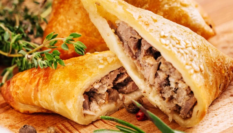 Gigot en croûte façon samossas