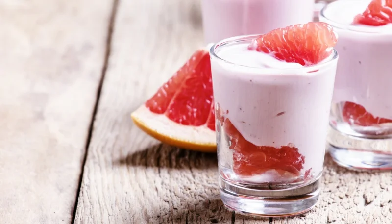 Mousse au pamplemousse