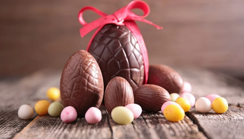 Oeufs de Pâques au chocolat maison