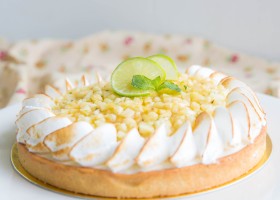 Pavlola meringué ananas/citron vert