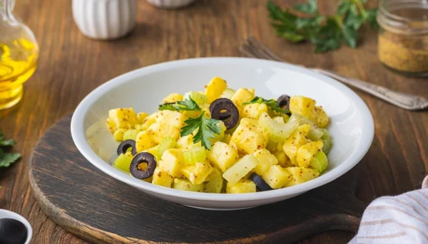 Salade de pommes de terre printanière