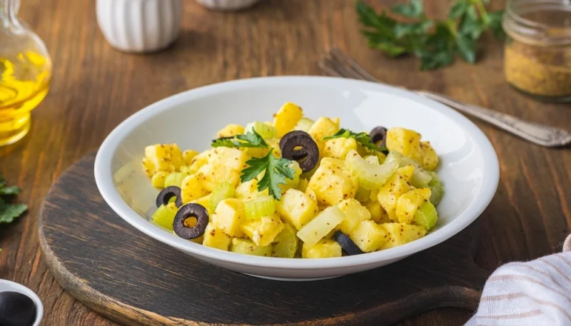 Salade de pommes de terre printanière