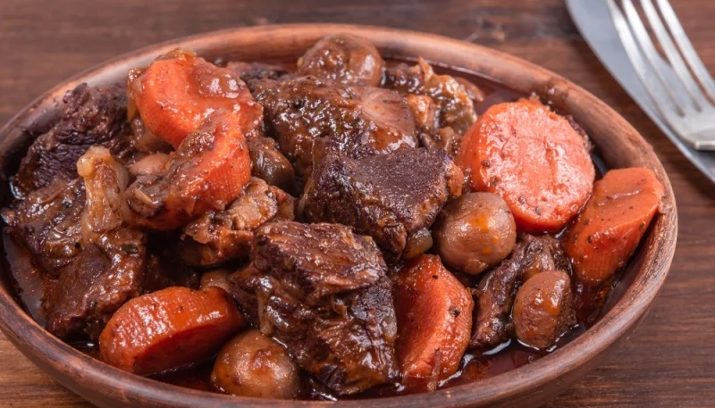 Bœuf braisé à la bière