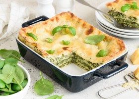 Lasagnes aux épinards