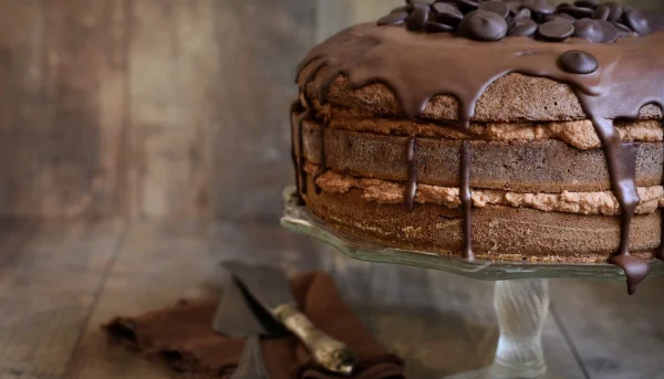 Layer cake au chocolat