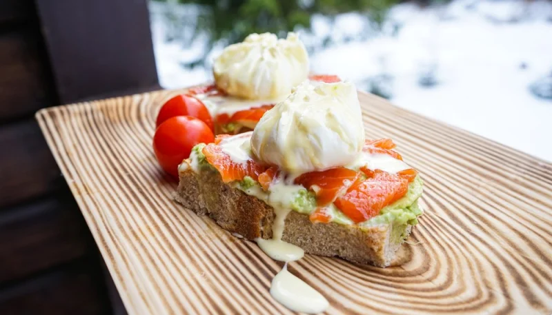 Œufs Bénédicte au saumon fumé