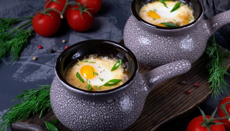 Oeufs cocottes au Cookeo