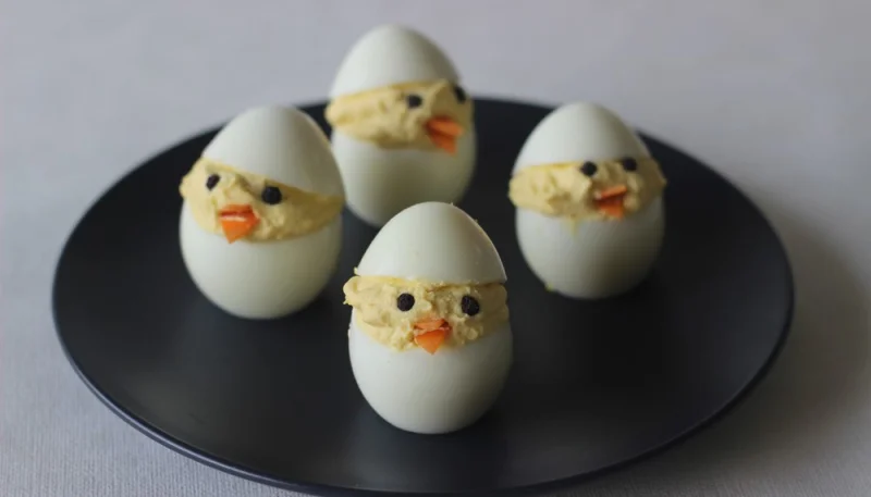 Œufs mimosa de Pâques