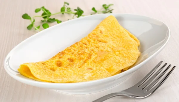 Omelette au fromage