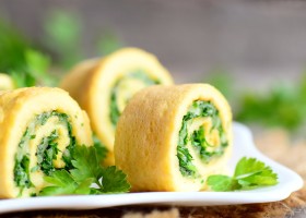 Omelette roulée