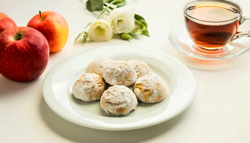 Sablés au cœur de pomme