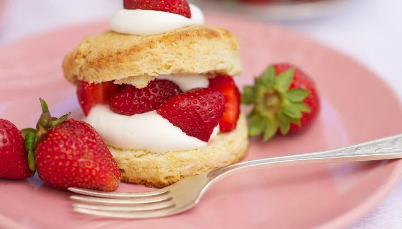 Shortcake aux fraises