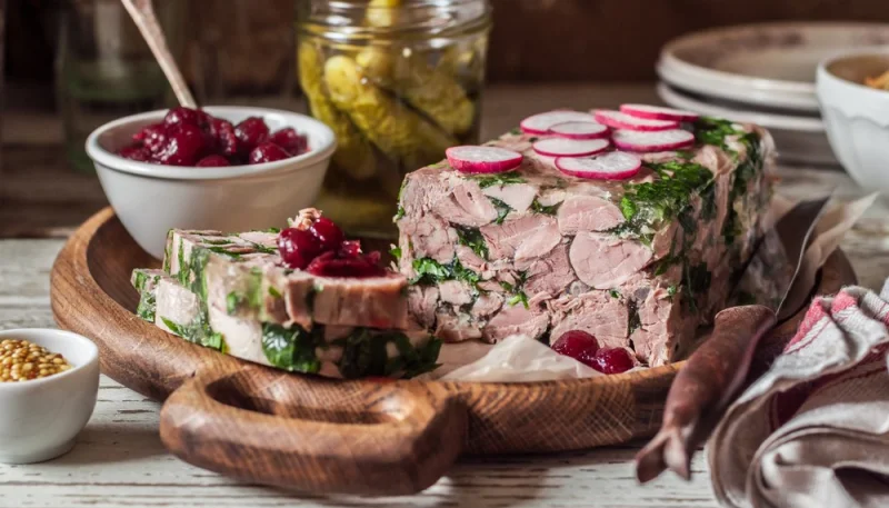 Terrine de jarret de porc au persil